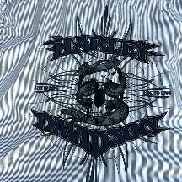 Harley Davidson button down - Picture 5 of 5